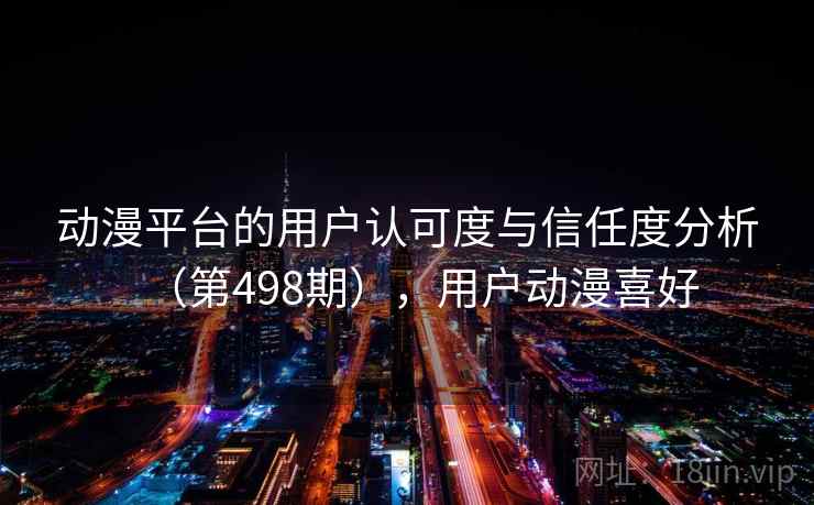 动漫平台的用户认可度与信任度分析（第498期），用户动漫喜好