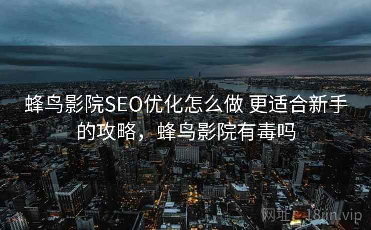 蜂鸟影院SEO优化怎么做 更适合新手的攻略，蜂鸟影院有毒吗
